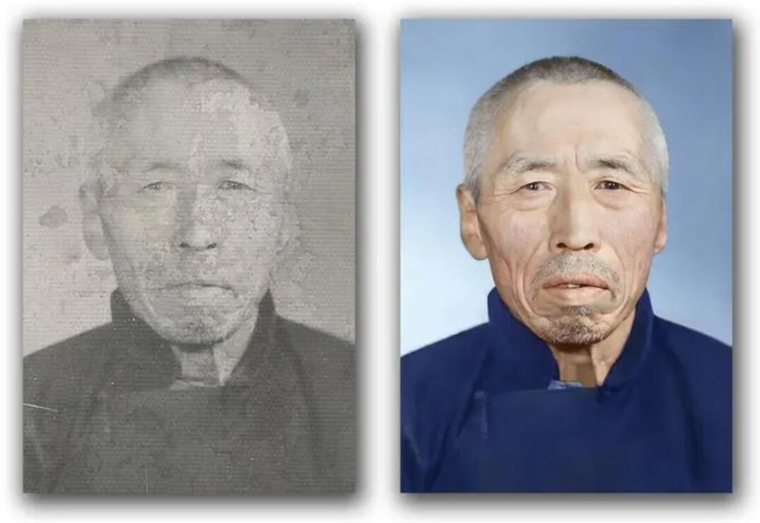 仪征破损照片修复-56